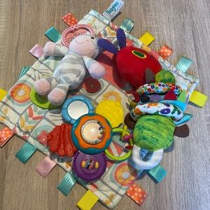 Lot of baby toys